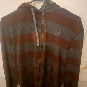OP zipper hoodie